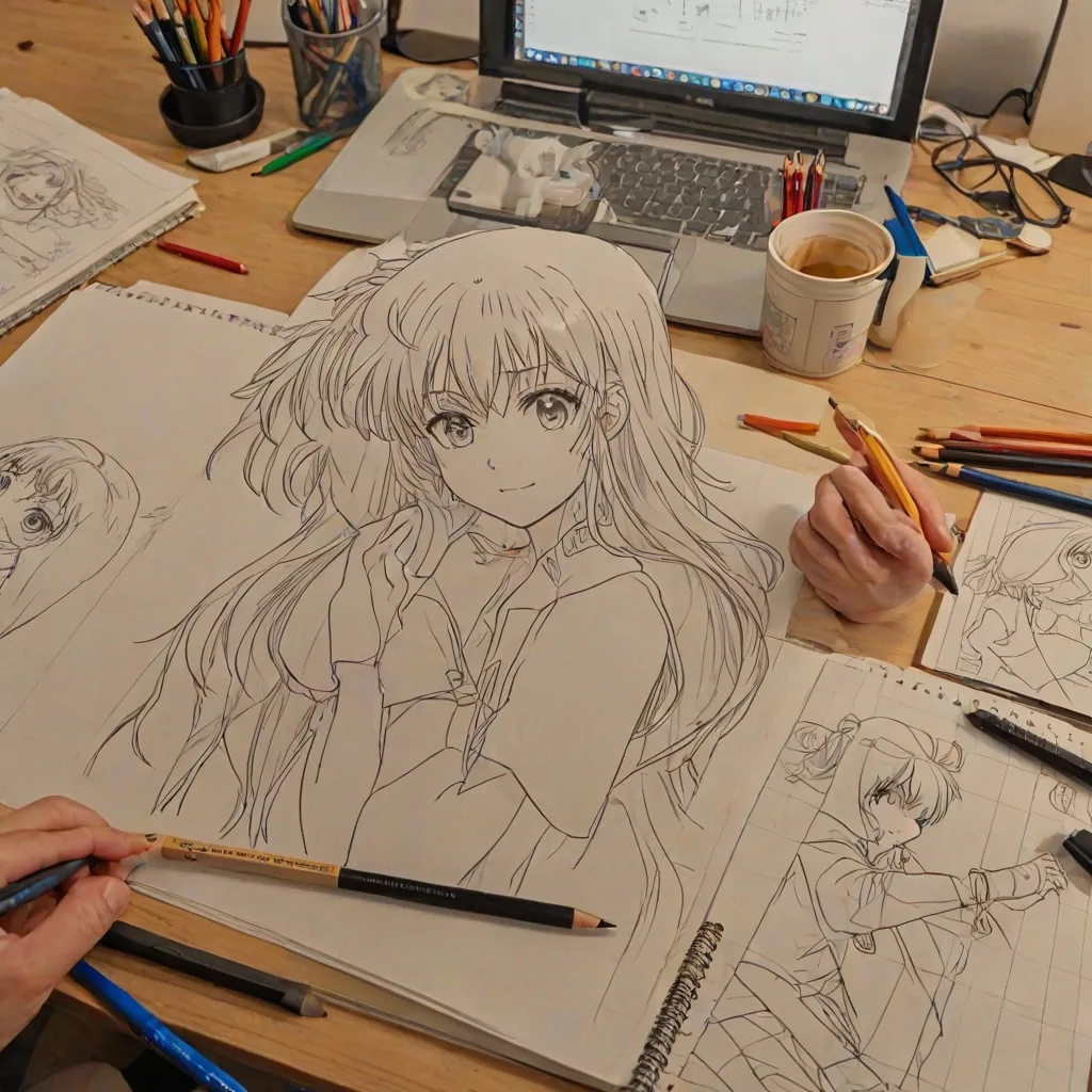 Jaknarysować anime krok po kroku?